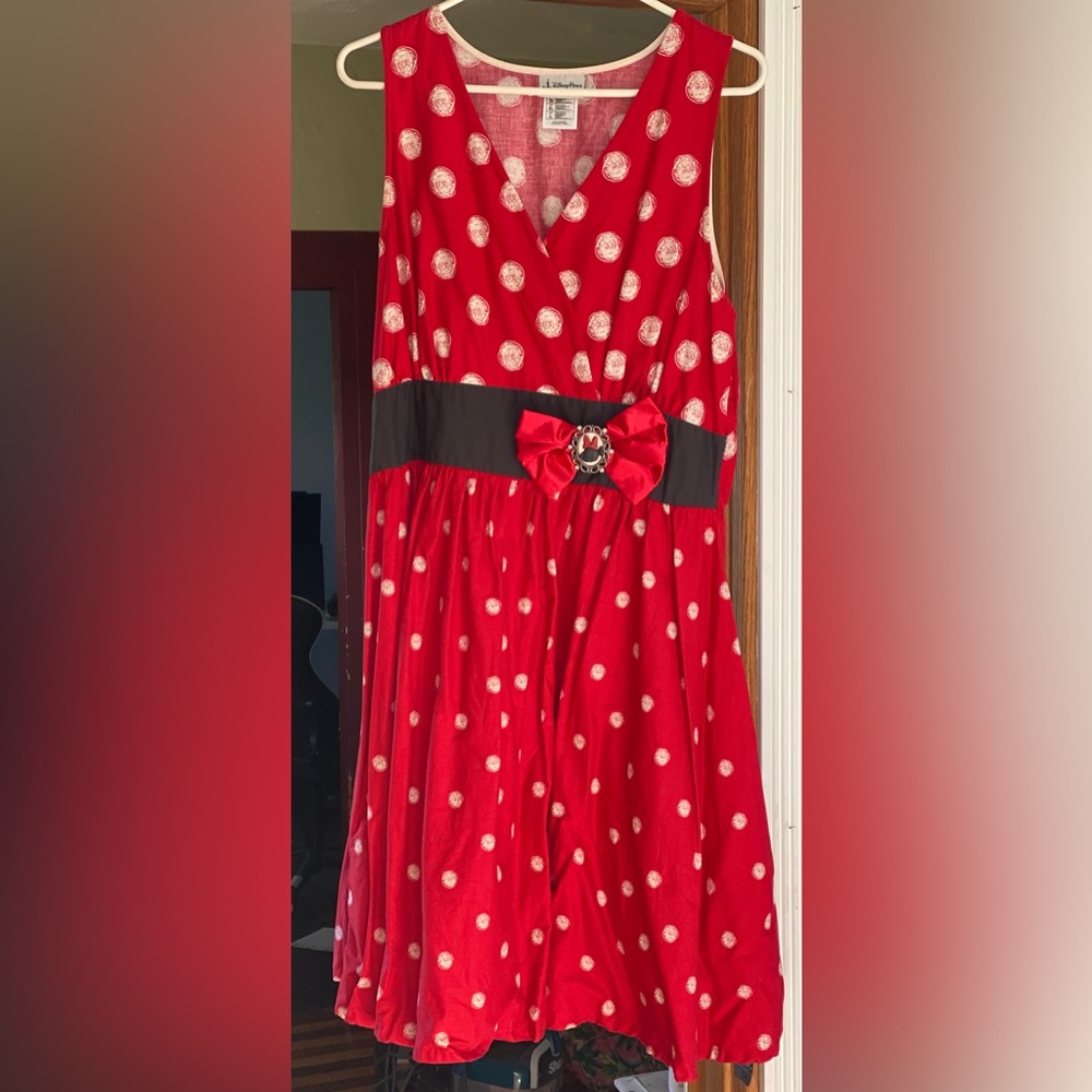 Disney Parks Minnie dress SzL EUC